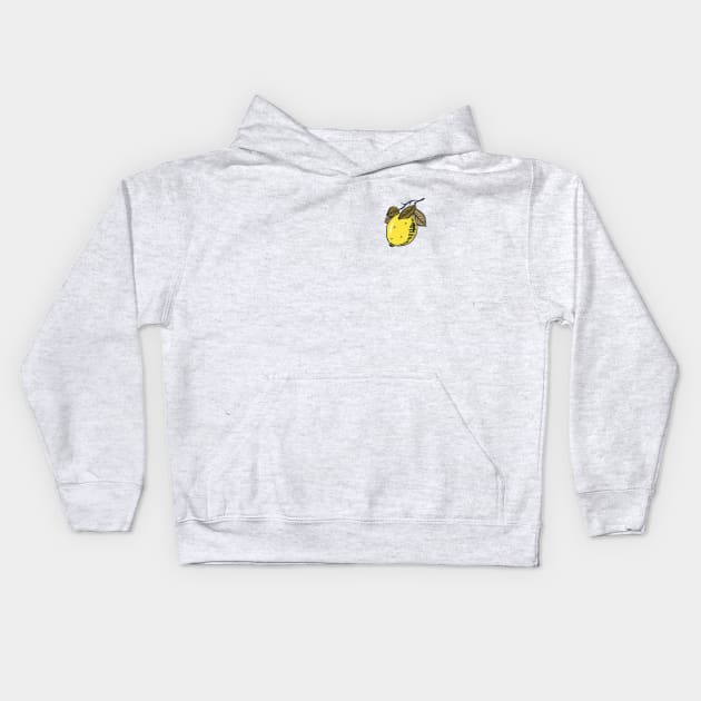 LEMON LOVER Kids Hoodie by PrintsByIzzy